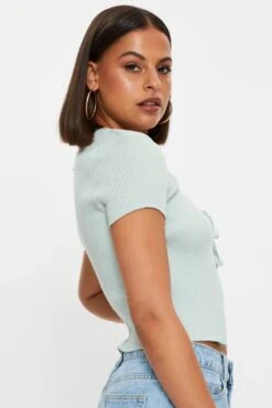 Green Short Sleeve Tie Up Cardigan 9 Green Short Sleeve Tie Up Cardigan -FabWear Shop basic cardigan green short sleeve tie up cardigan 32965158502593