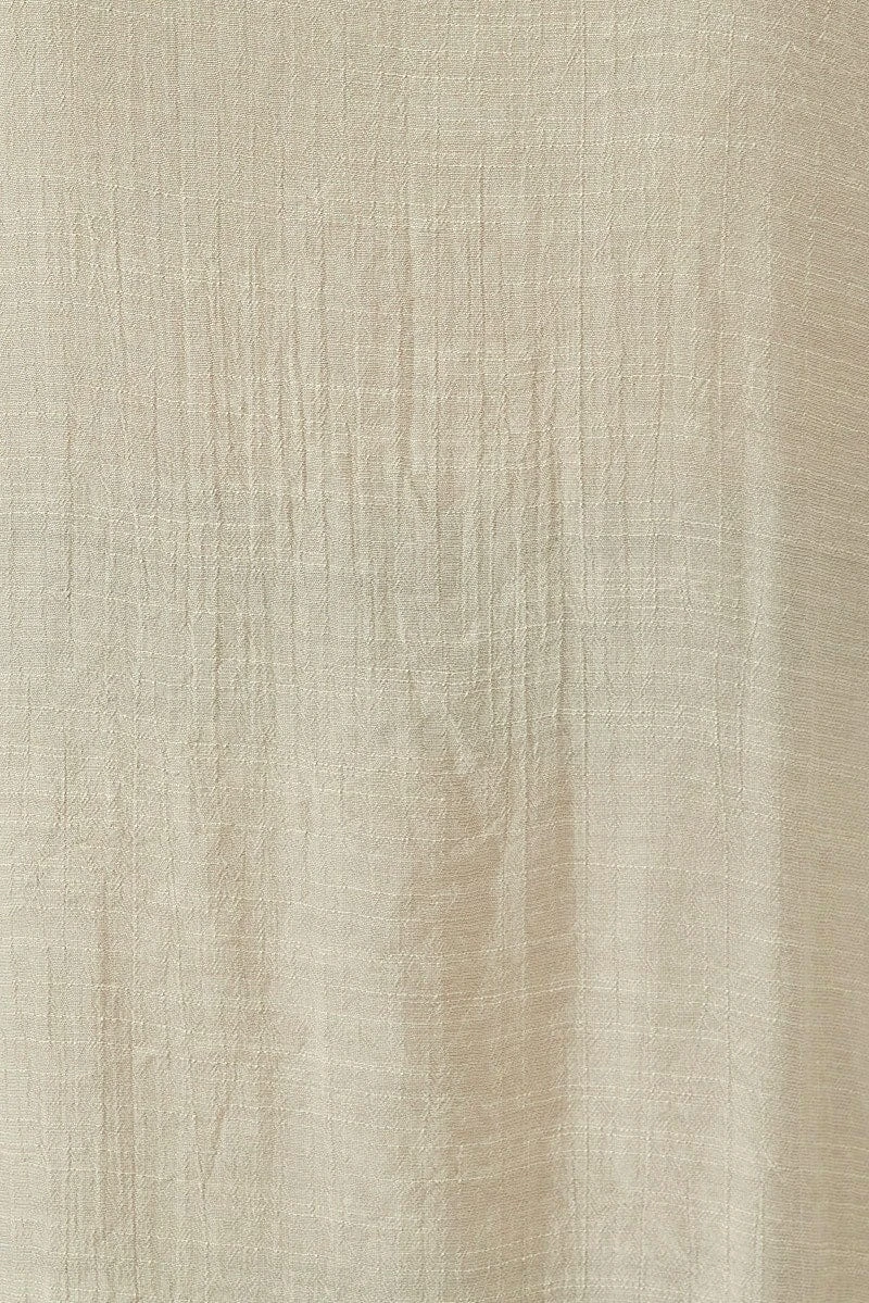 Beige Oversize Beach Shirt 6 Beige Oversize Beach Shirt - Image 6