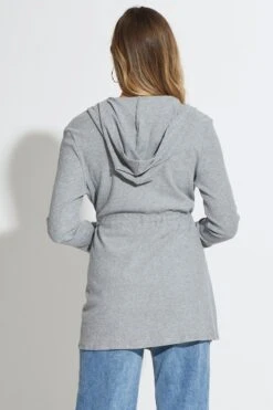 Grey Knit Cardigan Long Sleeve -FabWear Shop c s hoodie cardigan grey knit cardigan long sleeve 33006710784193