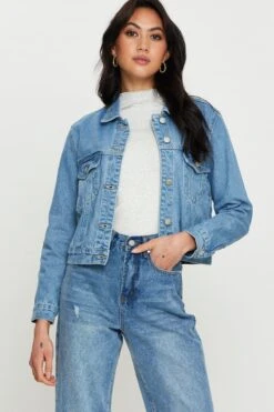 Blue Demin Jacket Long Sleeve