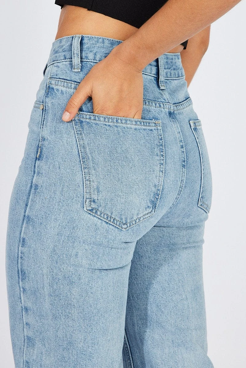 Denim High Rise Wide Leg Crop 6 Denim High Rise Wide Leg Crop - Image 6
