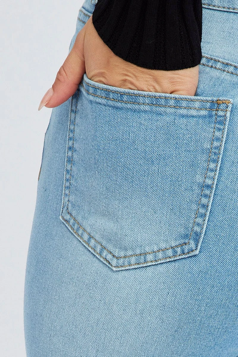 Denim Skinny Jean High Rise 6 Denim Skinny Jean High Rise - Image 6
