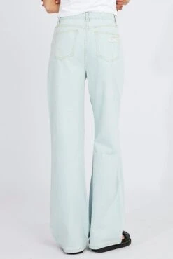 Denim Wide Leg Jean High Rise Ripped 10 Denim Wide Leg Jean High Rise Ripped -FabWear Shop dl1484a 84r light wash 5