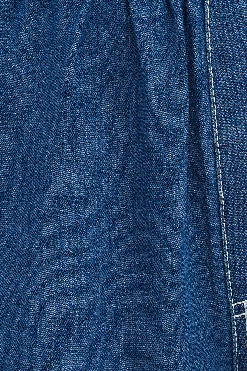 Denim Parachute Denim Jean Elastic Waist 6 Denim Parachute Denim Jean Elastic Waist - Image 6