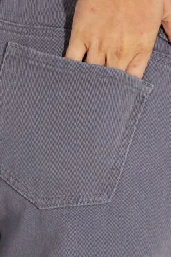 Grey Cargo Denim Jeans Low Rise -FabWear Shop dl1847 33jb charcoal 6