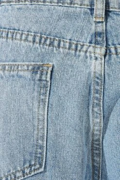 Denim Cargo Jeans High Rise Out Pocket -FabWear Shop dl1875 84rb light wash 6