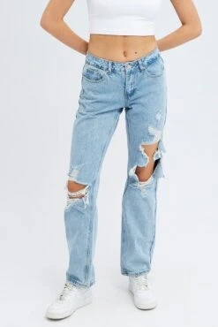 FabWear Shop -FabWear Shop dl2047 20j mid wash 2