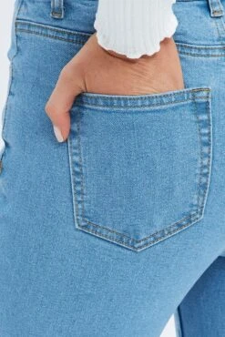 Denim Skinny Denim Jeans Mid Rise -FabWear Shop dl2282 33j light wash 6