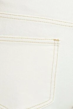 White Cargo Jean High Rise Multi Pocket 11 White Cargo Jean High Rise Multi Pocket -FabWear Shop dlc1690 20r cream 6