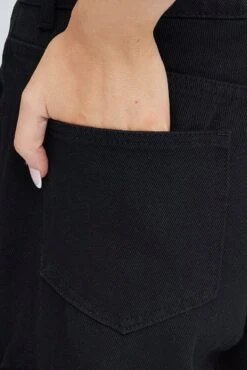 Black Cargo Jean High Rise Multi Pocket 11 Black Cargo Jean High Rise Multi Pocket -FabWear Shop dlc1690a 20rb black 6