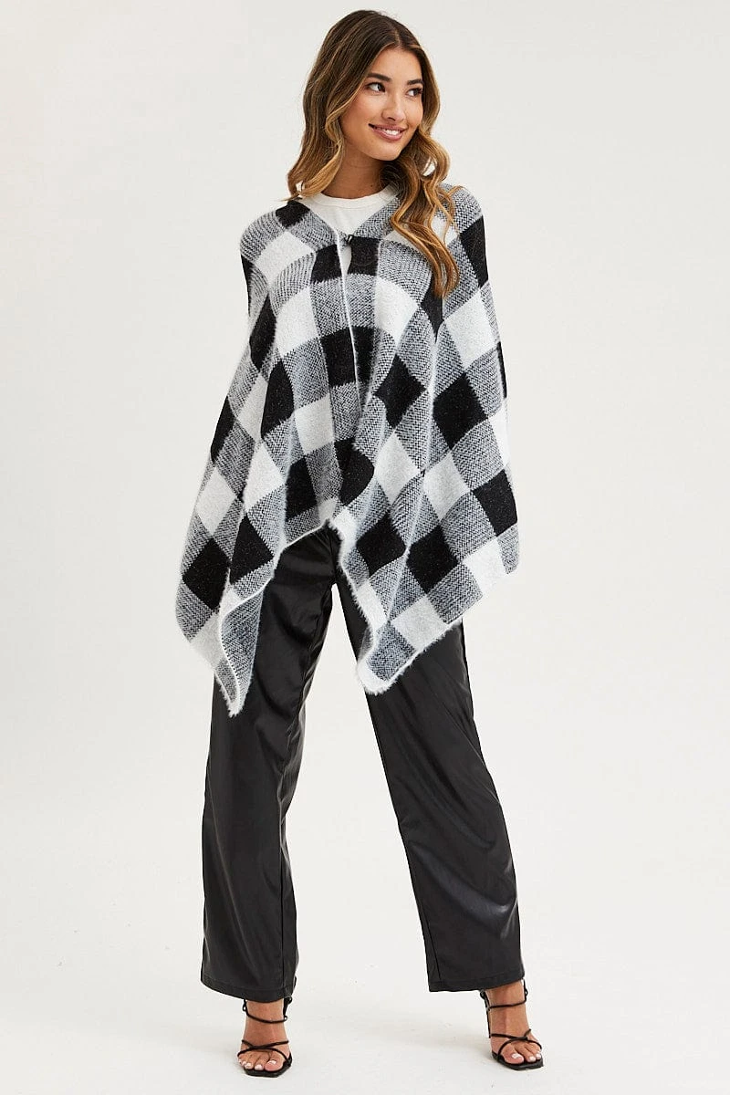 Mono Print Knit Cardigan Long Sleeve Longline 2 Mono Print Knit Cardigan Long Sleeve Longline - Image 2