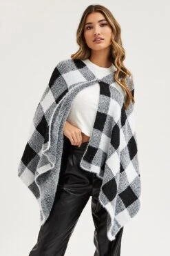 Mono Print Knit Cardigan Long Sleeve Longline 8 Mono Print Knit Cardigan Long Sleeve Longline -FabWear Shop hoodie cardigan mono print knit cardigan long sleeve longline 32967227408577