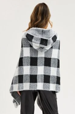 Mono Print Knit Cardigan Long Sleeve Longline 10 Mono Print Knit Cardigan Long Sleeve Longline -FabWear Shop hoodie cardigan mono print knit cardigan long sleeve longline 32967227474113