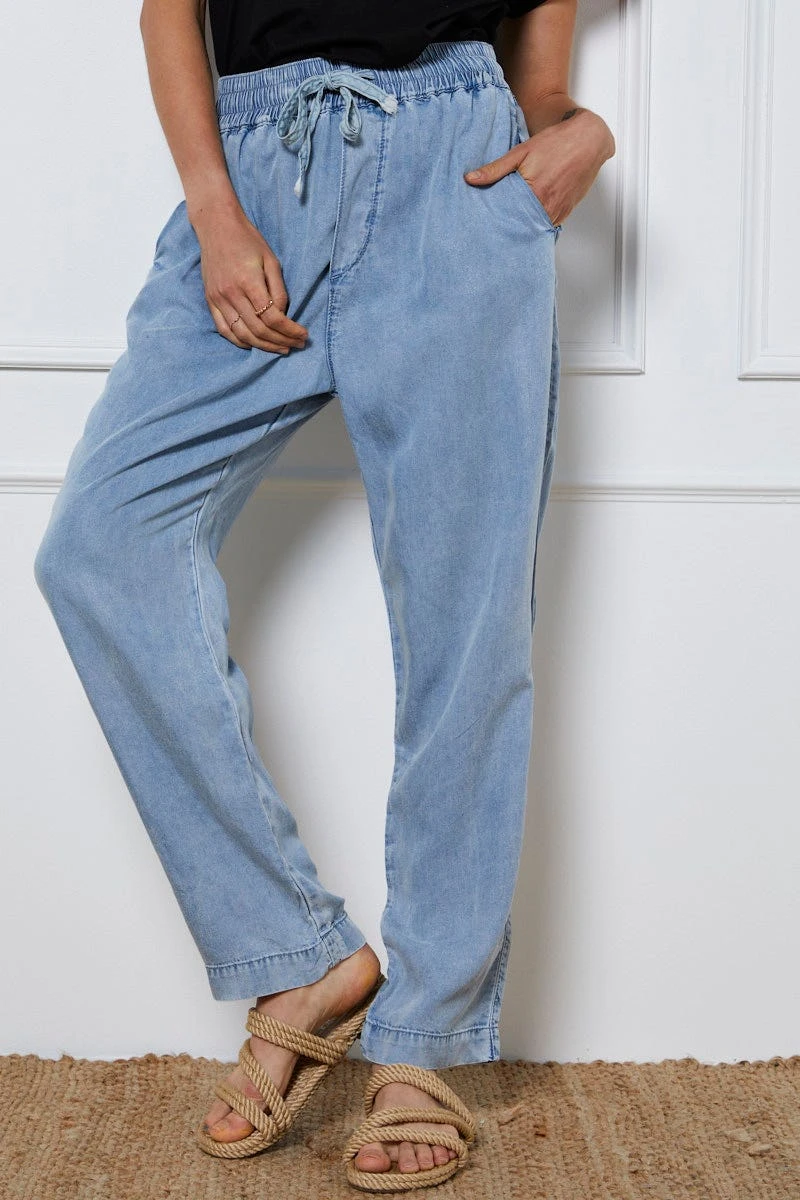 Blue Jeans High Rise Denim 2 Blue Jeans High Rise Denim - Image 2