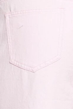 Pink Wide Leg Denim Jeans High Rise -FabWear Shop hw wide leg jean pink wide leg denim jeans high rise 32965609685185