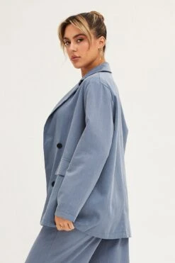Grey Oversized Blazer 11 Grey Oversized Blazer -FabWear Shop jacket grey oversized blazer 32966605734081