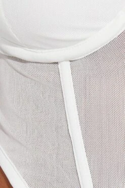 White Garter Corset Singlet Crop 11 White Garter Corset Singlet Crop -FabWear Shop jc1298 47wb white 6