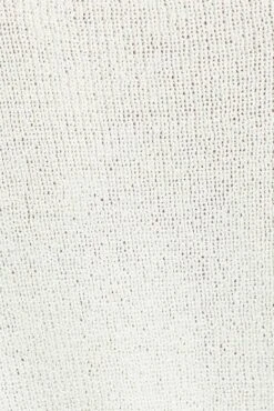 White Cardigan Long Sleeve V Neck Button Ladder Knitted 11 White Cardigan Long Sleeve V Neck Button Ladder Knitted -FabWear Shop kn0192x 40cb cream 6