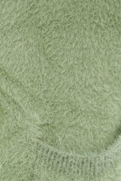 Green Longline Cardigan Fluffy 11 Green Longline Cardigan Fluffy -FabWear Shop kn1402a 41pb khaki 6