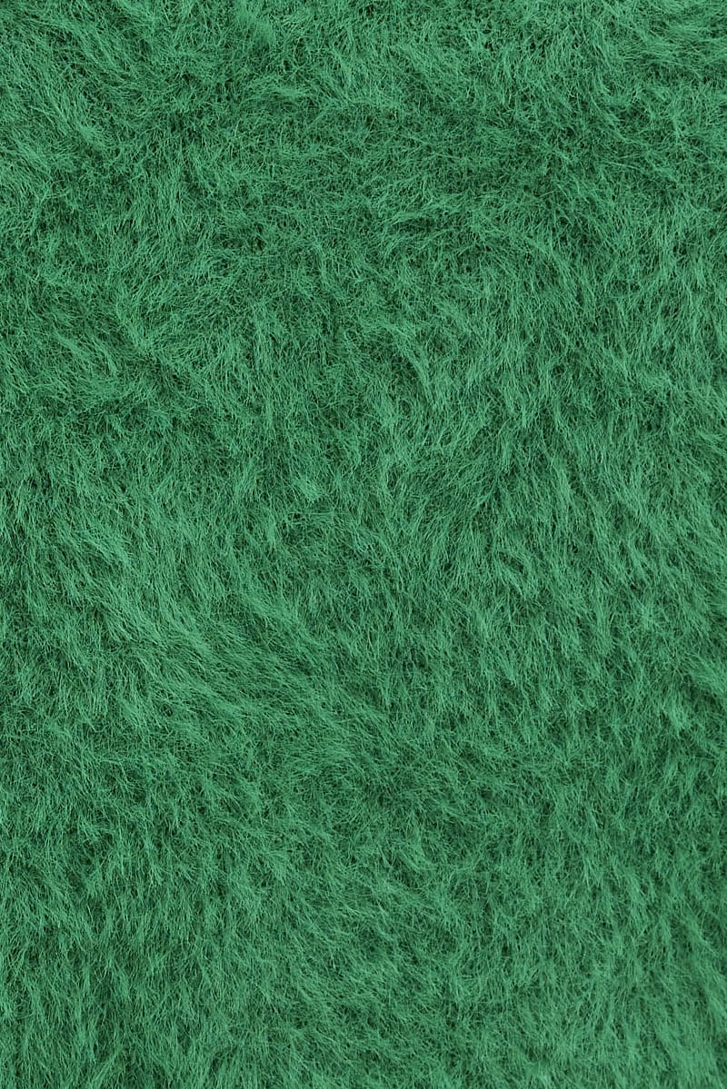 Green Fluffy Cardigan 6 Green Fluffy Cardigan - Image 6