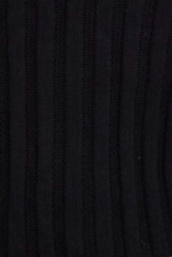 Black Tie Up Cardigan Long Sleeve Scoop Neck 11 Black Tie Up Cardigan Long Sleeve Scoop Neck -FabWear Shop kn2247x 40jb black 6