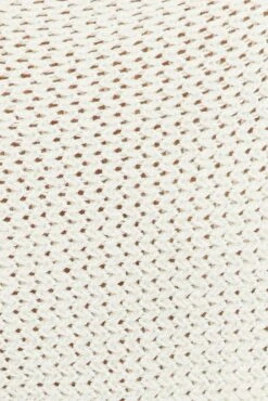 White Crochet Tie Up Cardigan 11 White Crochet Tie Up Cardigan -FabWear Shop kn2341 41j cream 6