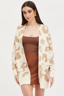 Print Knit Cardigan 8 Print Knit Cardigan -FabWear Shop lgline cardigan print knit cardigan 32967225311425