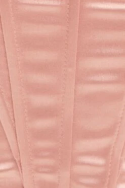 Pink Strapless Boned Corset Top -FabWear Shop lingerie pink strapless boned corset top 33007221014721