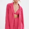 Pink Oversized Blazer