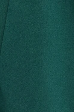 Green One Button Coat Knee Length 11 Green One Button Coat Knee Length -FabWear Shop oj1832 66w forest 6