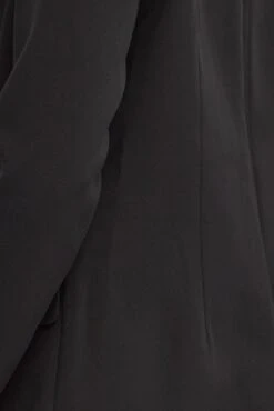 Black Oversized Blazer -FabWear Shop oj9028bx 34wb black 6