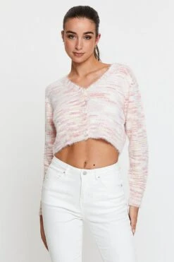 Multi Knit Cardigan Long Sleeve Crop 8 Multi Knit Cardigan Long Sleeve Crop -FabWear Shop oversize cardigan multi knit cardigan long sleeve crop 32965145395393