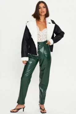 Black Hood Jacket Faux Leather 8 Black Hood Jacket Faux Leather -FabWear Shop pu jacket black hood jacket faux leather 32966620676289