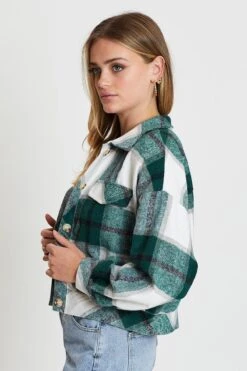 Check Shirt Top Long Sleeve 9 Check Shirt Top Long Sleeve -FabWear Shop shirt check shirt top long sleeve 32966949601473