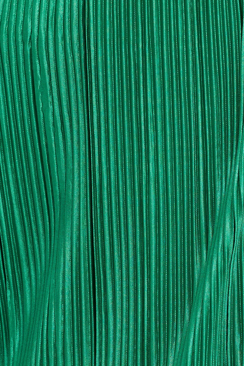 Green Plisse Shirt Long Sleeve Button Front 12 Green Plisse Shirt Long Sleeve Button Front - Image 12