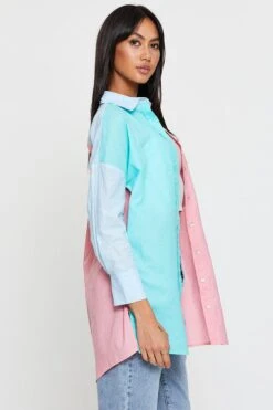 Multi Oversized Shirts Long Sleeve -FabWear Shop shirt multi oversized shirts long sleeve 32966987317441