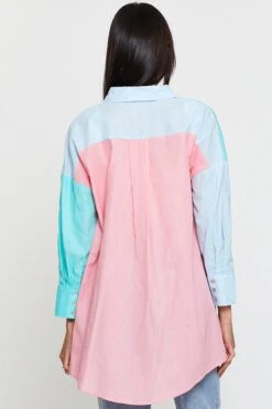Multi Oversized Shirts Long Sleeve -FabWear Shop shirt multi oversized shirts long sleeve 32966987350209