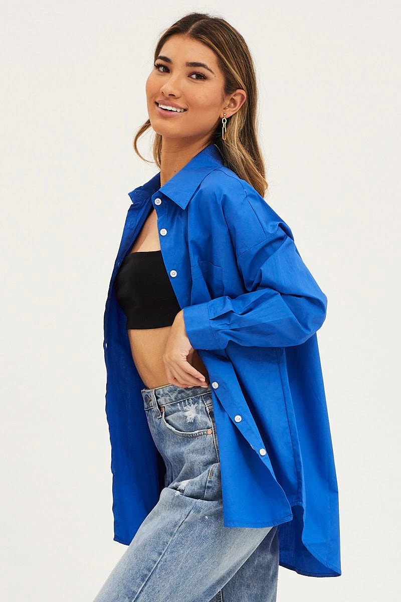 Navy Long Sleeve Shirt 4 Navy Long Sleeve Shirt - Image 4