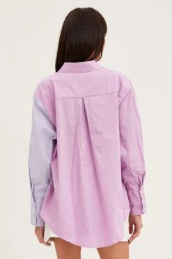 Purple Oversized Shirts Long Sleeve Collared 10 Purple Oversized Shirts Long Sleeve Collared -FabWear Shop shirt purple oversized shirts long sleeve collared 32966845694145