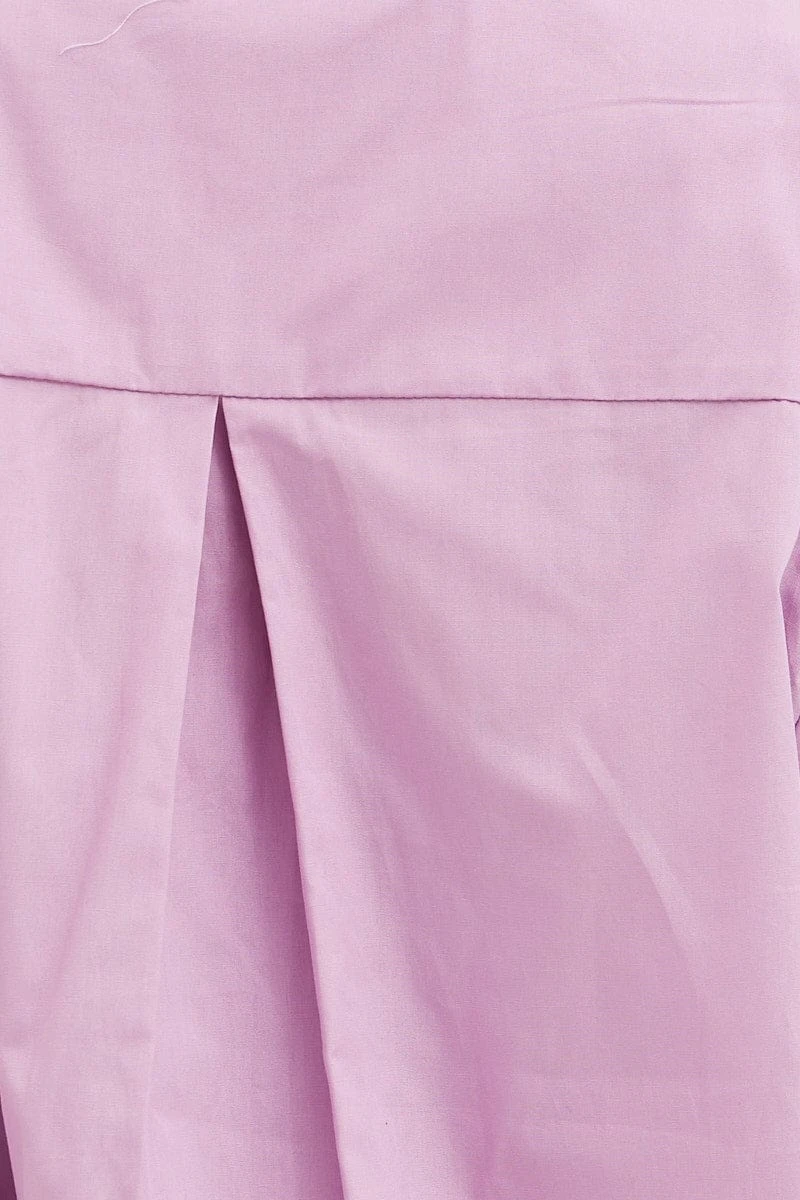 Purple Oversized Shirts Long Sleeve Collared 6 Purple Oversized Shirts Long Sleeve Collared - Image 6