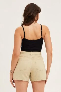 Black Seamless Corset Detail Singlet Top -FabWear Shop singlet black seamless corset detail singlet top 32964875092161