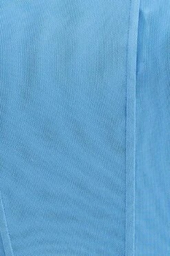 Blue Mesh Sleeveless Corset Detail Singlet Top 11 Blue Mesh Sleeveless Corset Detail Singlet Top -FabWear Shop singlet blue mesh sleeveless corset detail singlet top 32965966823617