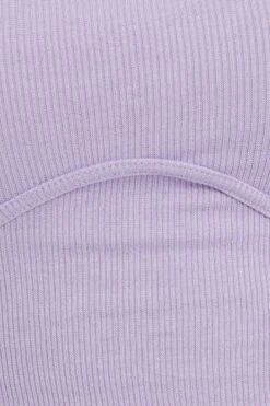 Purple Corset Detail Cami -FabWear Shop trial jersey purple corset detail cami 32966181388481