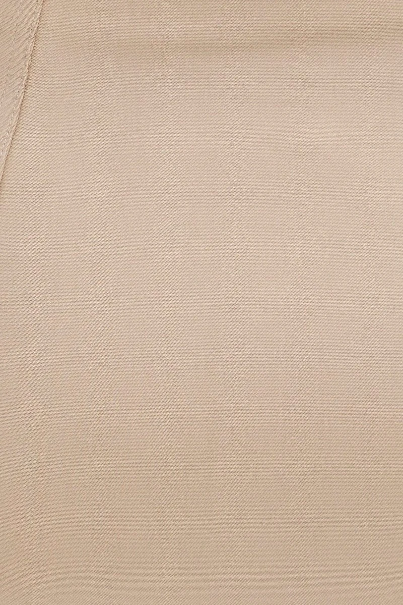 White Crop Shirt Long Sleeve Collared Button Up Slim Fit 6 White Crop Shirt Long Sleeve Collared Button Up Slim Fit - Image 6