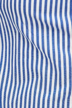 Blue Stripe Shirt Long Sleeve Stripes -FabWear Shop wc0099a 33wb stripe 6