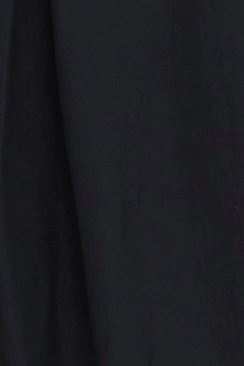 Black Long Shirt Collared Long Sleeve 6 Black Long Shirt Collared Long Sleeve - Image 6