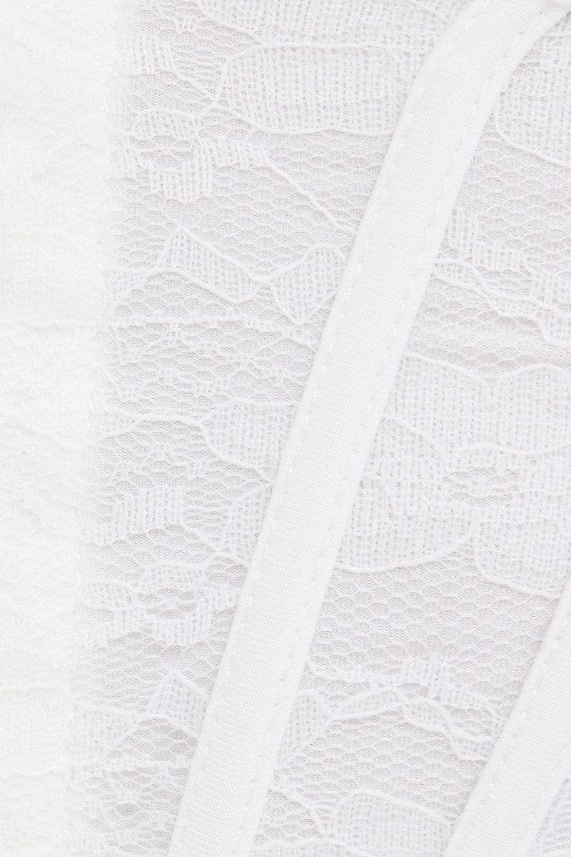 White Singlet Corset Lace 6 White Singlet Corset Lace - Image 6