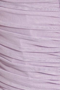 Purple Ruched Corset Strapless Mesh 11 Purple Ruched Corset Strapless Mesh -FabWear Shop wc1385 47wb lavender 6