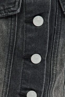 Black Bandeau Top Sleeveless Corset -FabWear Shop wc1687 20wb wash black 6