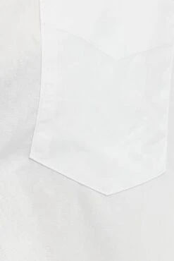 White Shirt Long Sleeve Collared Neck -FabWear Shop wc1698 47wb white 6